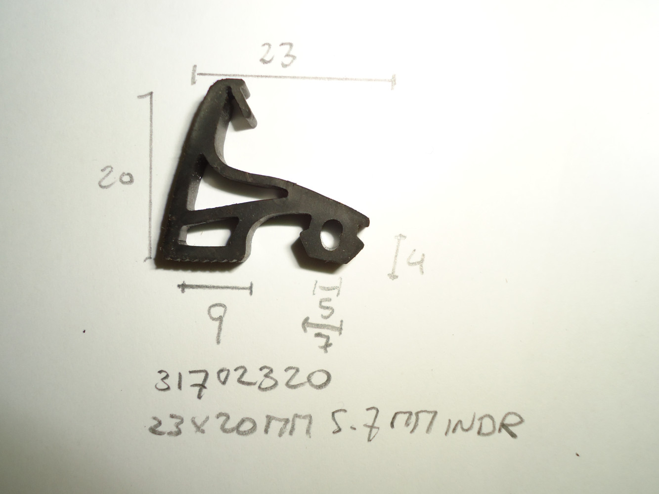 Kozijnprofiel 23x20mm 5-7mm indr - Dsc03350 - 31702320