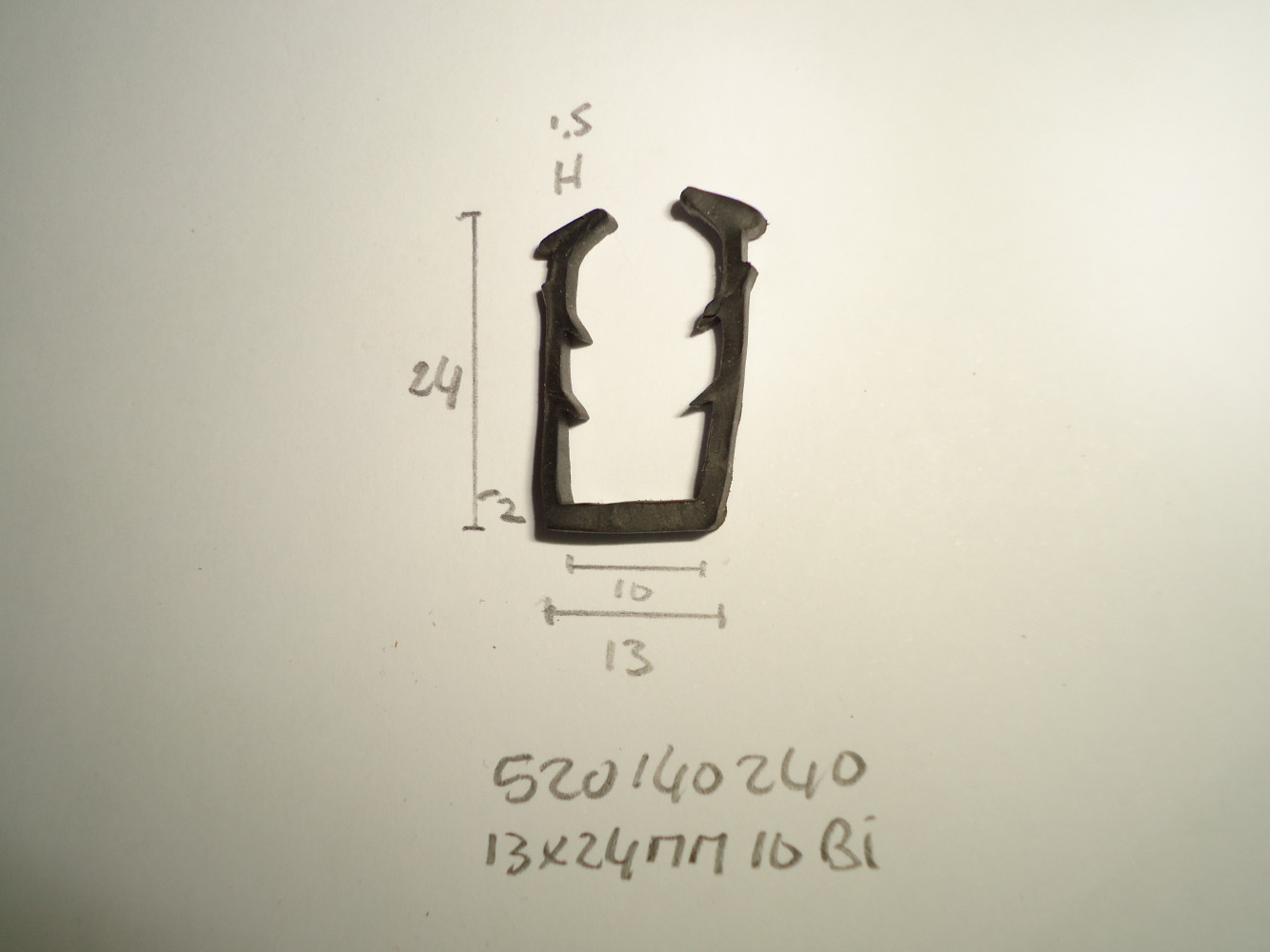 Dubbelglas profiel 13x24mm 10mm bi - Dsc03354 - 520140240