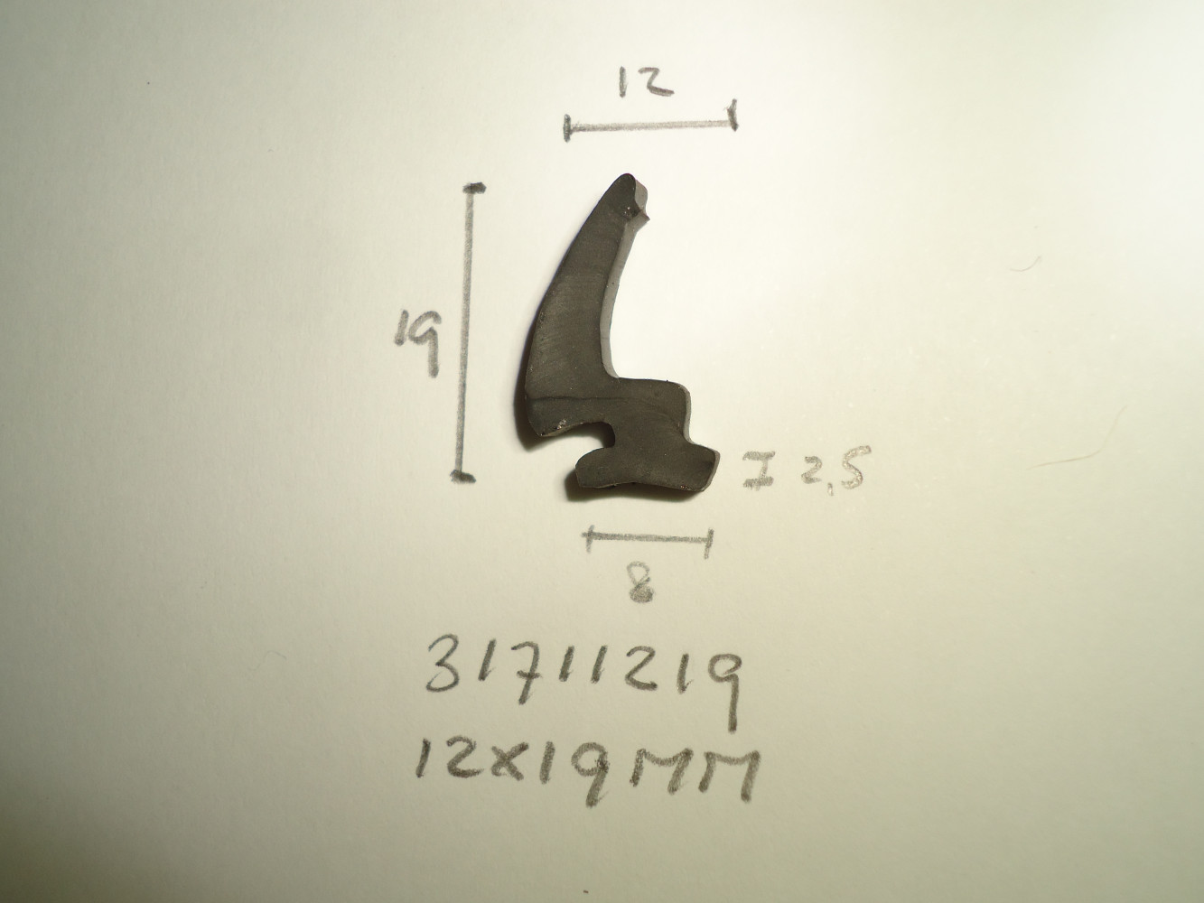 Afdichtprofiel 12x19mm - Dsc03618 - 31711219