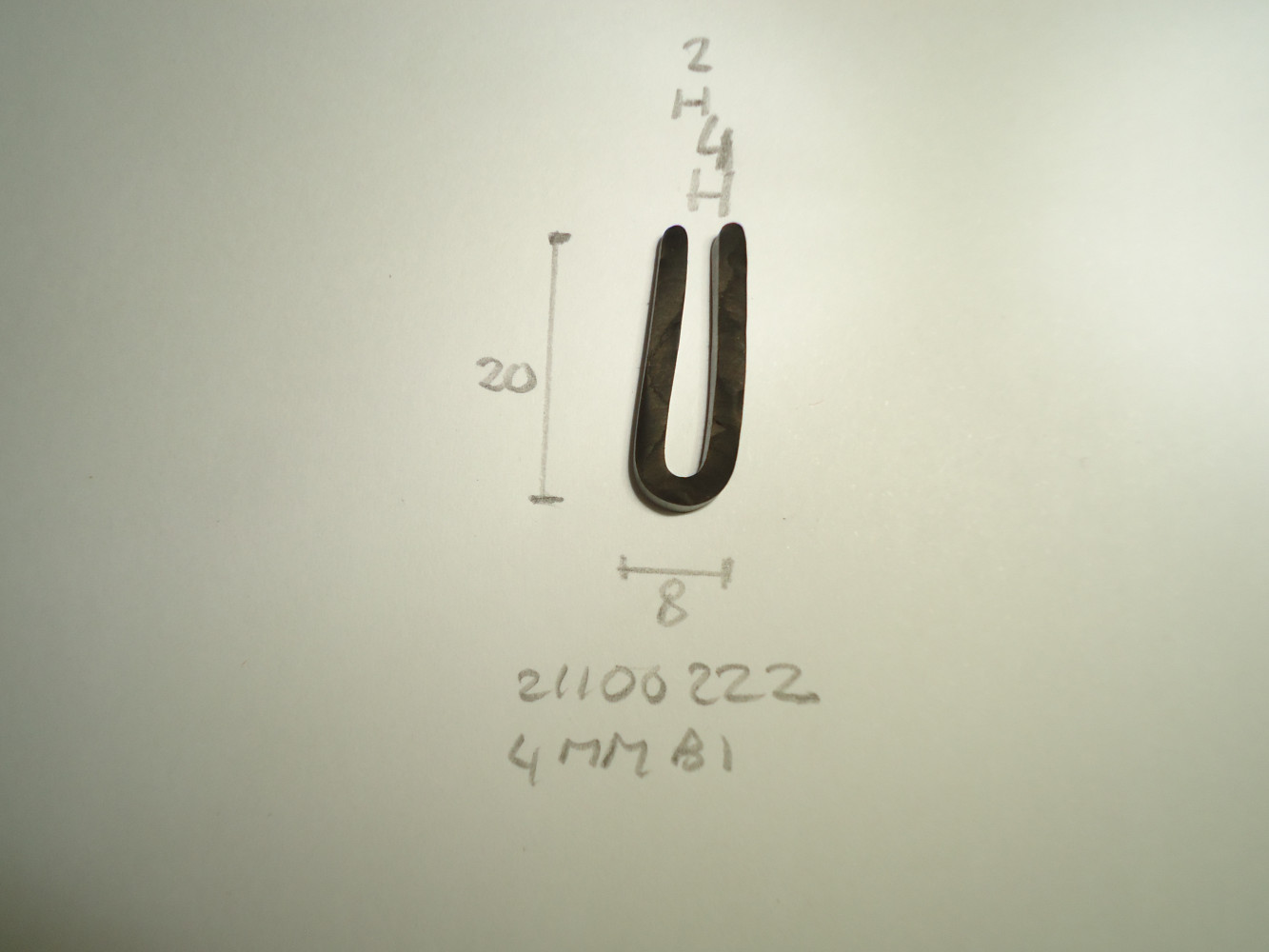 U-profiel 8x20mm 4mm binnen - Dsc03865 - 21100222