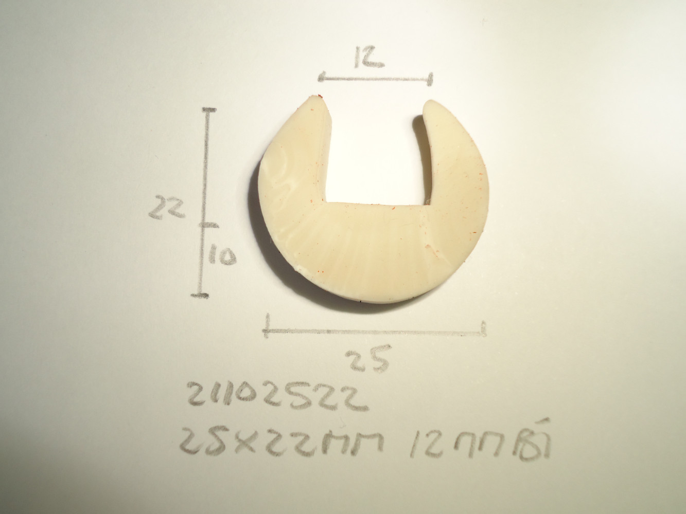 U-profiel 25x22mm 12mm binnen - Dsc03880 - 21102522