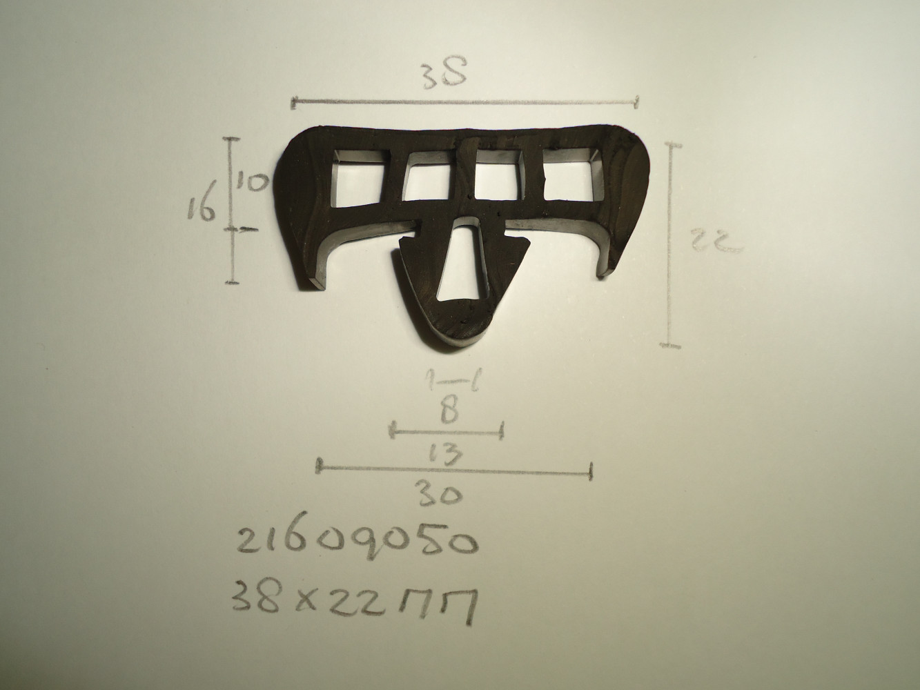 Glaswagen rubber 38x22mm - Dsc04170 - 21609050