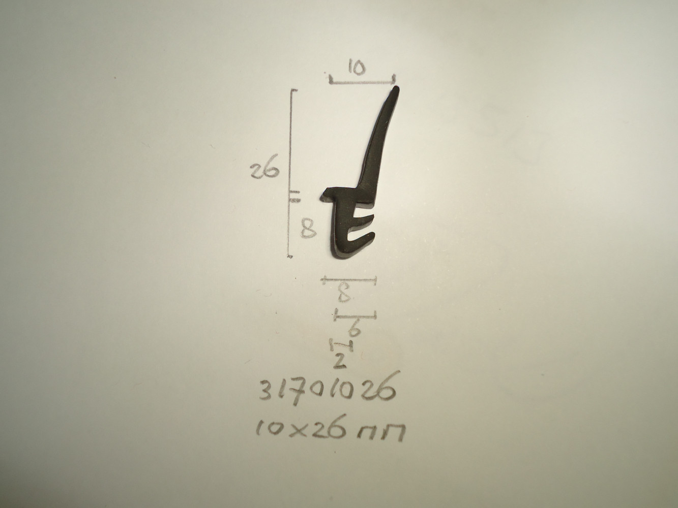 Kozijnprofiel 10x26mm - Dsc04248 - 31701026