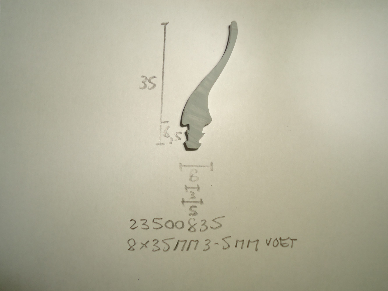 Afdichtprofiel 8x35mm Plasmans Scheepsramen - Dsc04400 - 23500835
