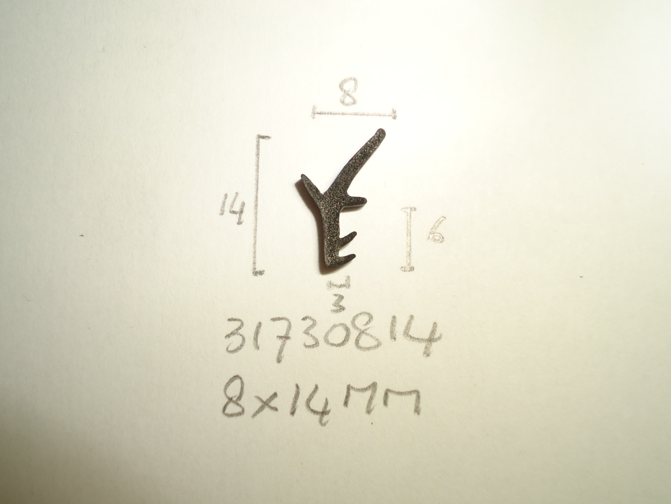 Schuifdeurrubber 8x14mm - Dsc04401 - 31730814