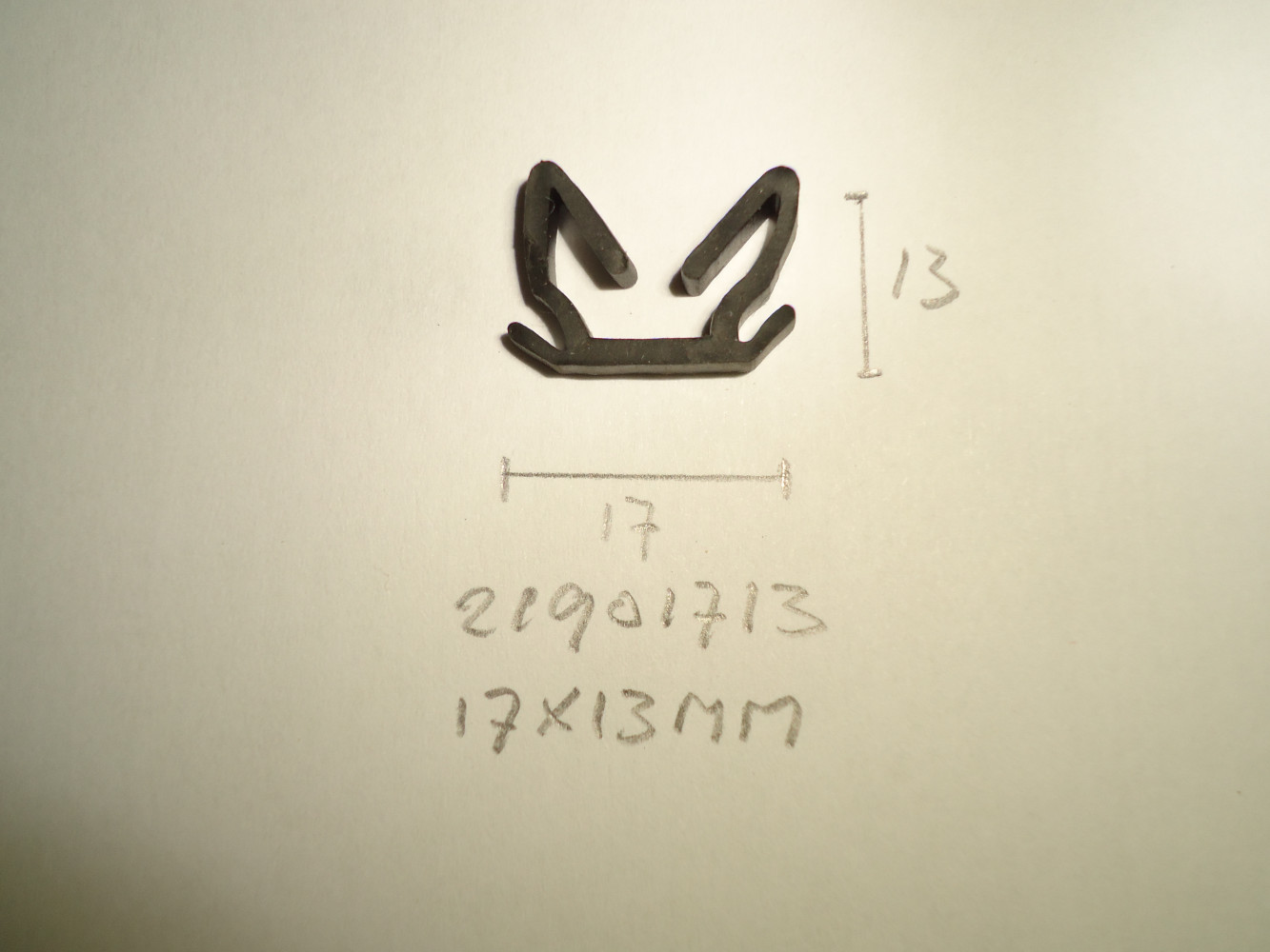 Raamloop rubber 17x13mm - Dsc04446 - 21901713