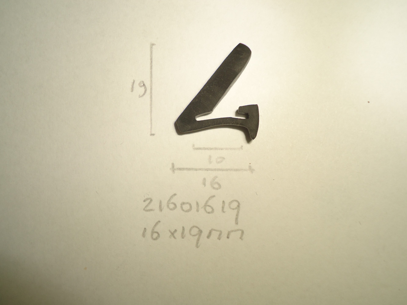 Raamrubber hardtop 16x19mm - Dsc04630 - 21601619