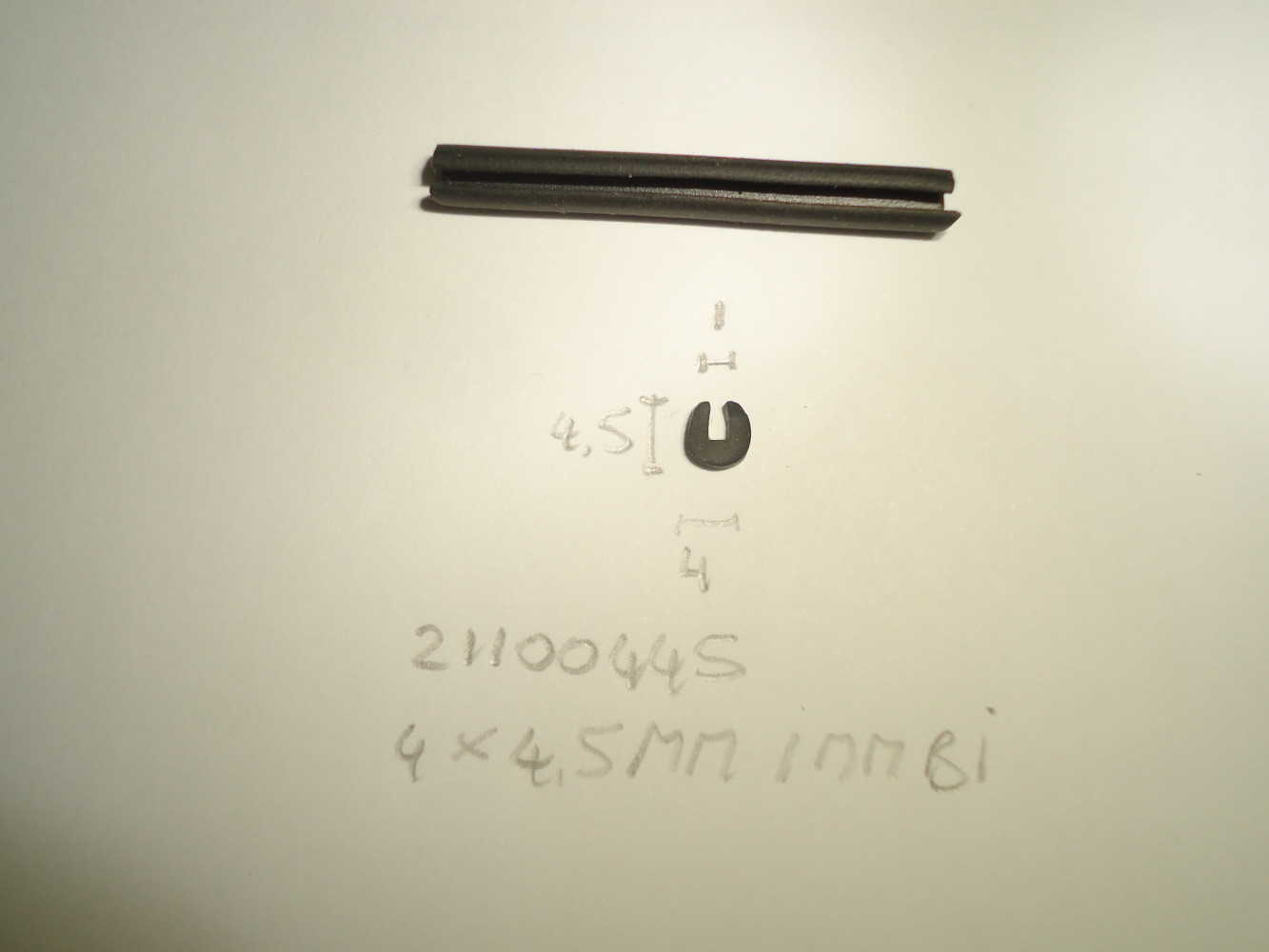 U- profiel 4x4,5mm 1mm binnen - Dsc04716 - 21100445