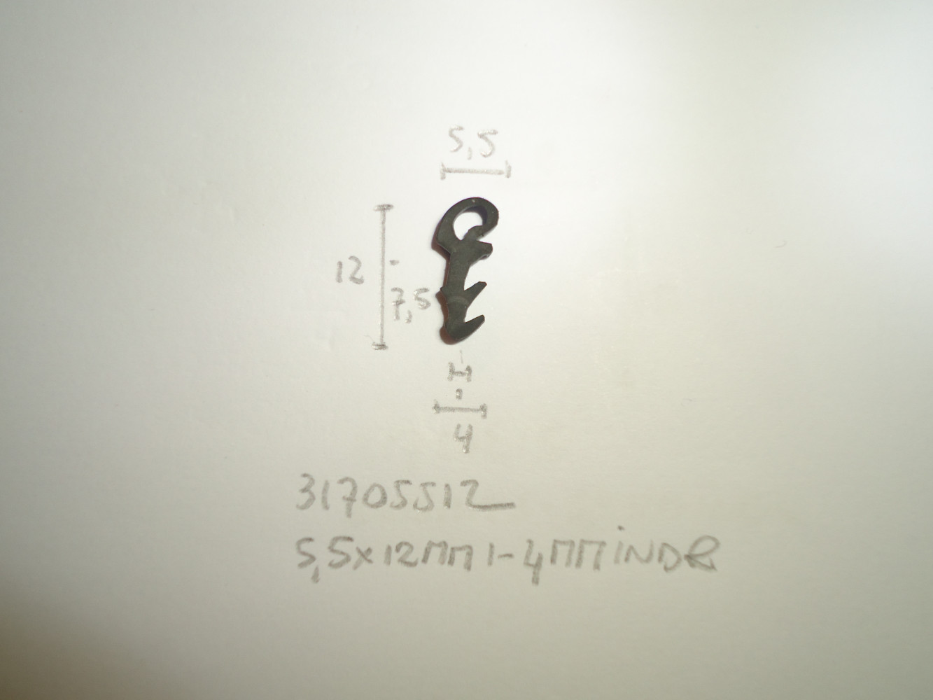 Kozijnrubber 5.5x12mm 1- 4mm voet - Dsc05645 - 31705512