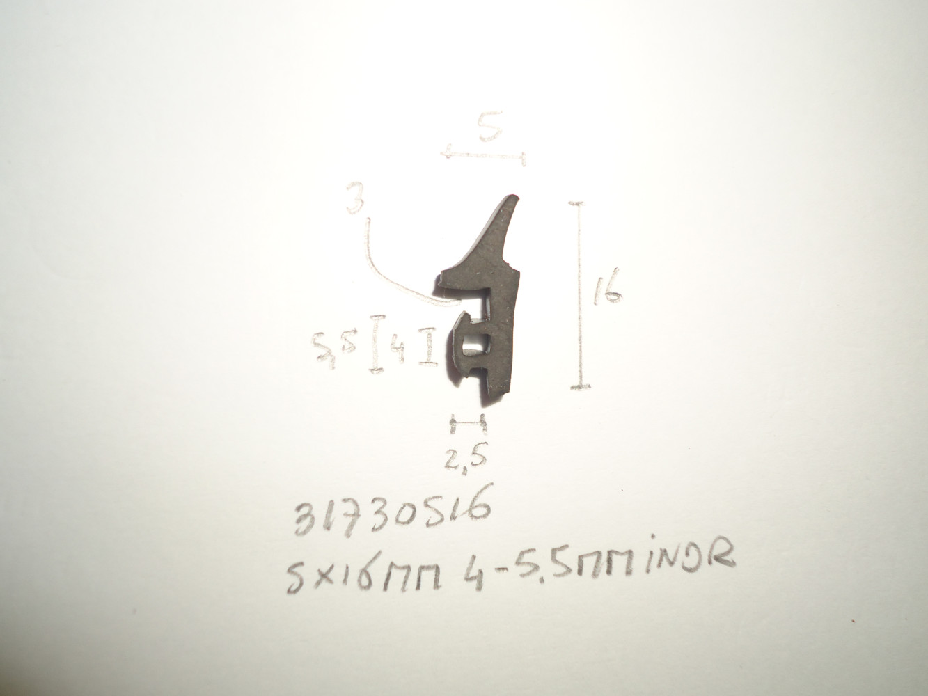 Kozijnprofiel 5x16mm 4- 5.5mm indr - Dsc05741 - 31730516
