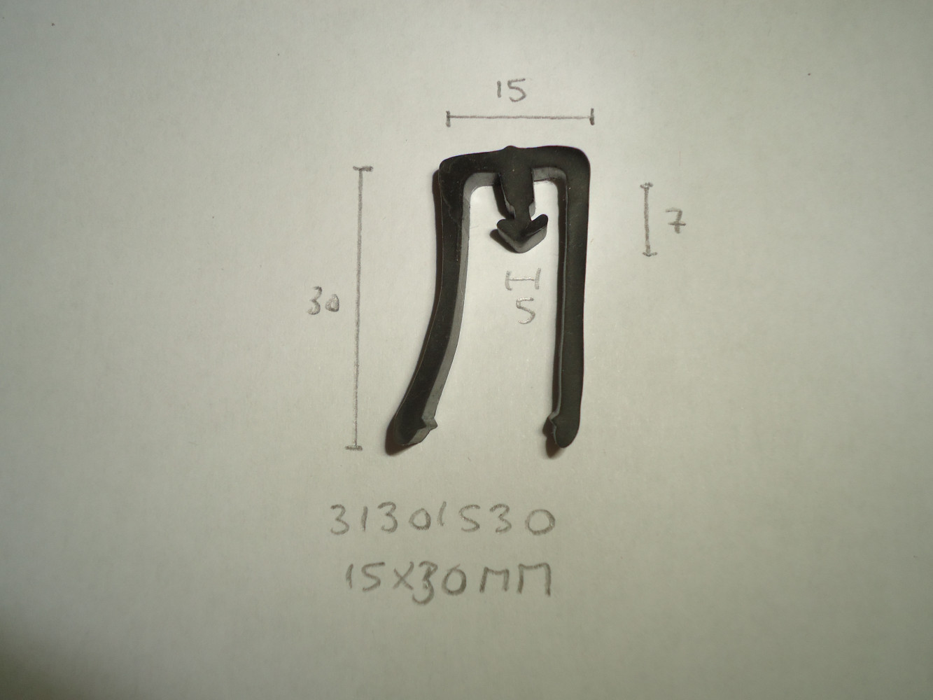 Nokprofiel 15x30mm serre - Dsc06150 - 31301530