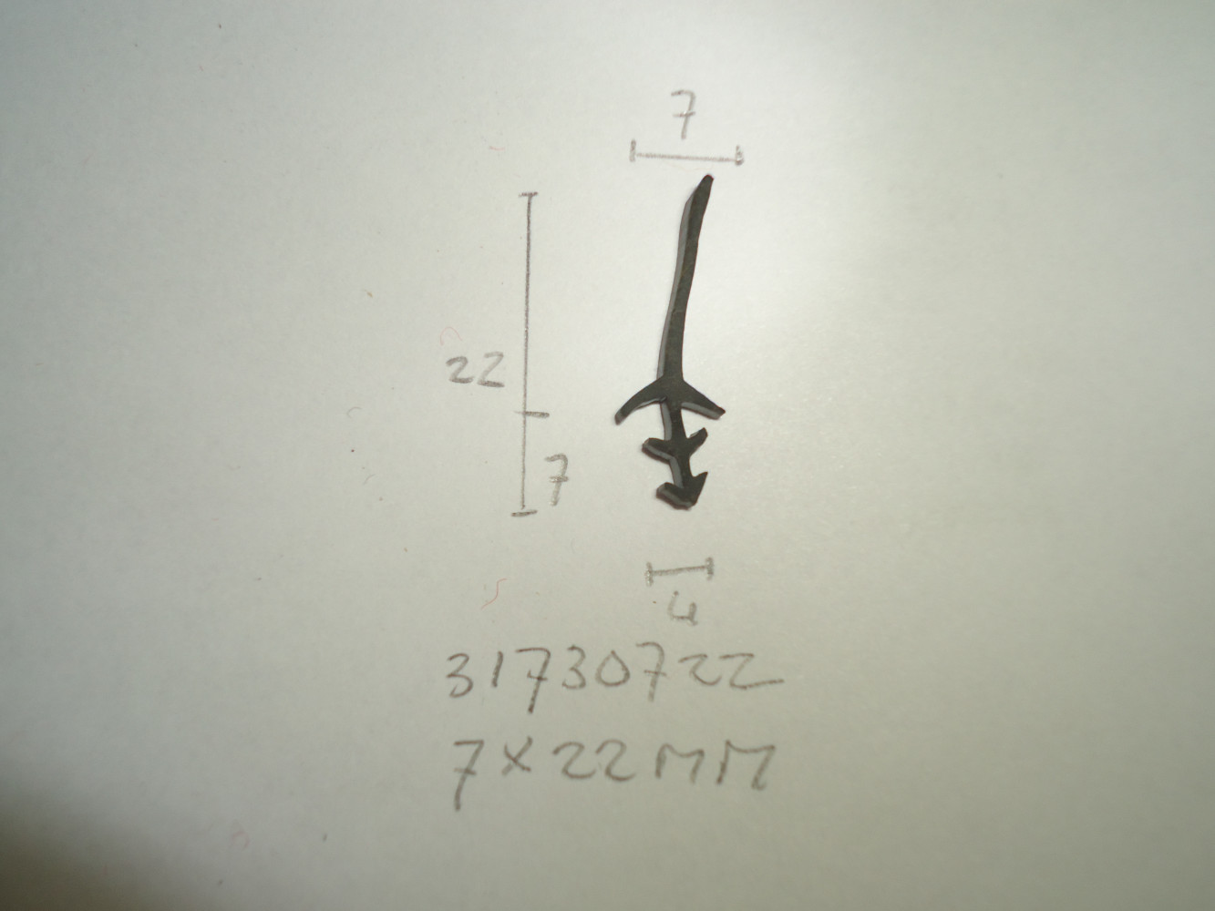 Schuifdeurrubber 7x22mm - Dsc06247 - 31730722