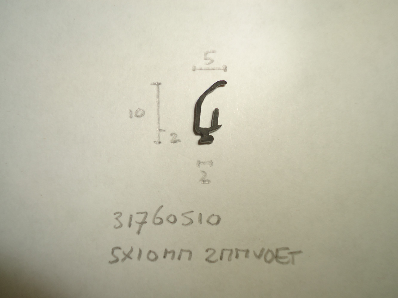 Kozijnprofiel 5x10mm voetje 4mm - Dsc06509 - 31760510