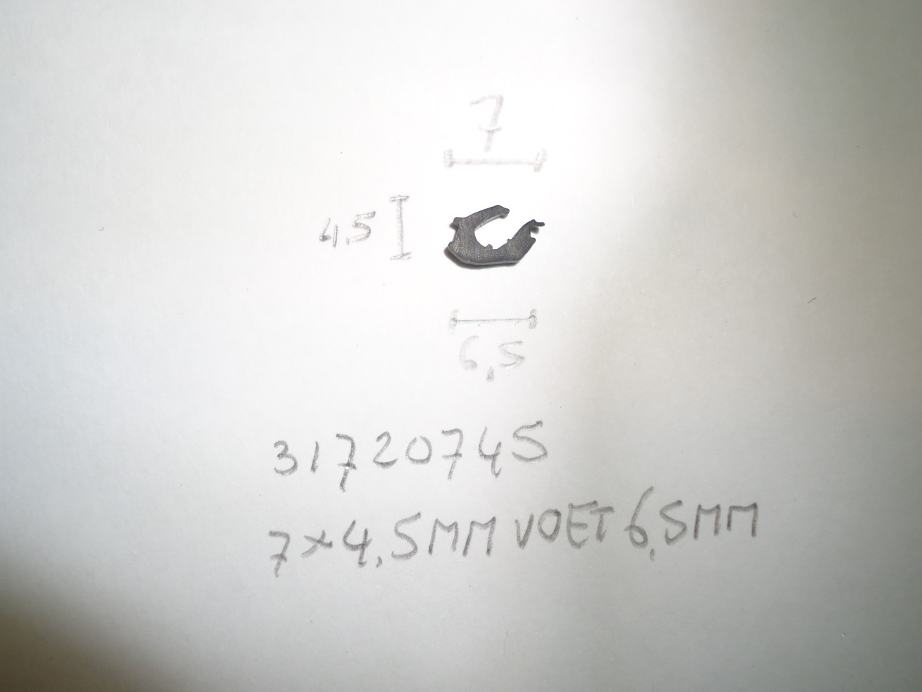 Kozijnprofiel 7x4.5mm voet 6.5mm - Dsc06911 - 31720745