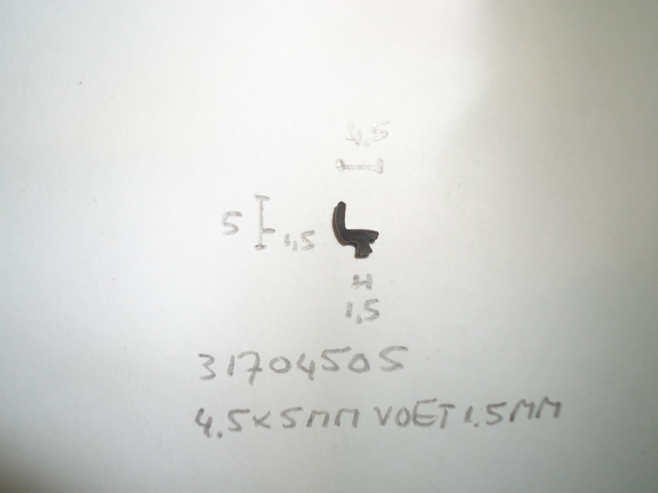 Kozijnprofiel 4.5x5mm voet 1.5mm - Dsc06973 - 31704505