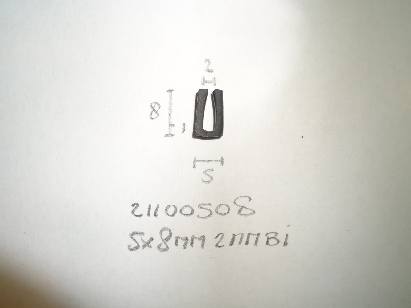 U- profiel 5x8mm 2mm binnen - Dsc07132 - 21100508