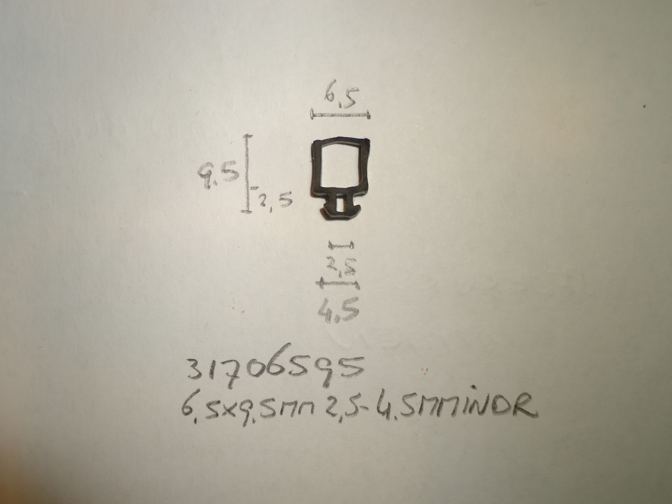 Kozijnprofiel 6.5x9.5mm 2.5- 4.5mm indr - Dsc07153 - 31706595