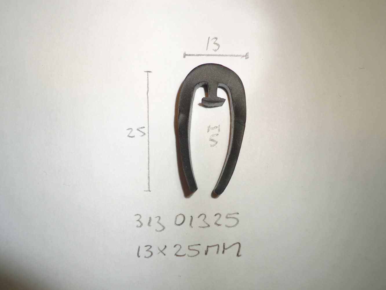 Nokprofiel 13x25mm serre - Dsc07436 - 31301325 