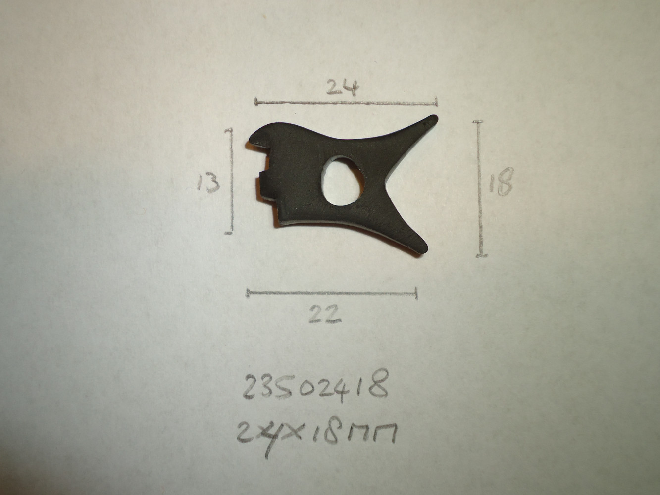 Kozijnrubber 24x18mm enkelglas - Dsc07519 - 23502418