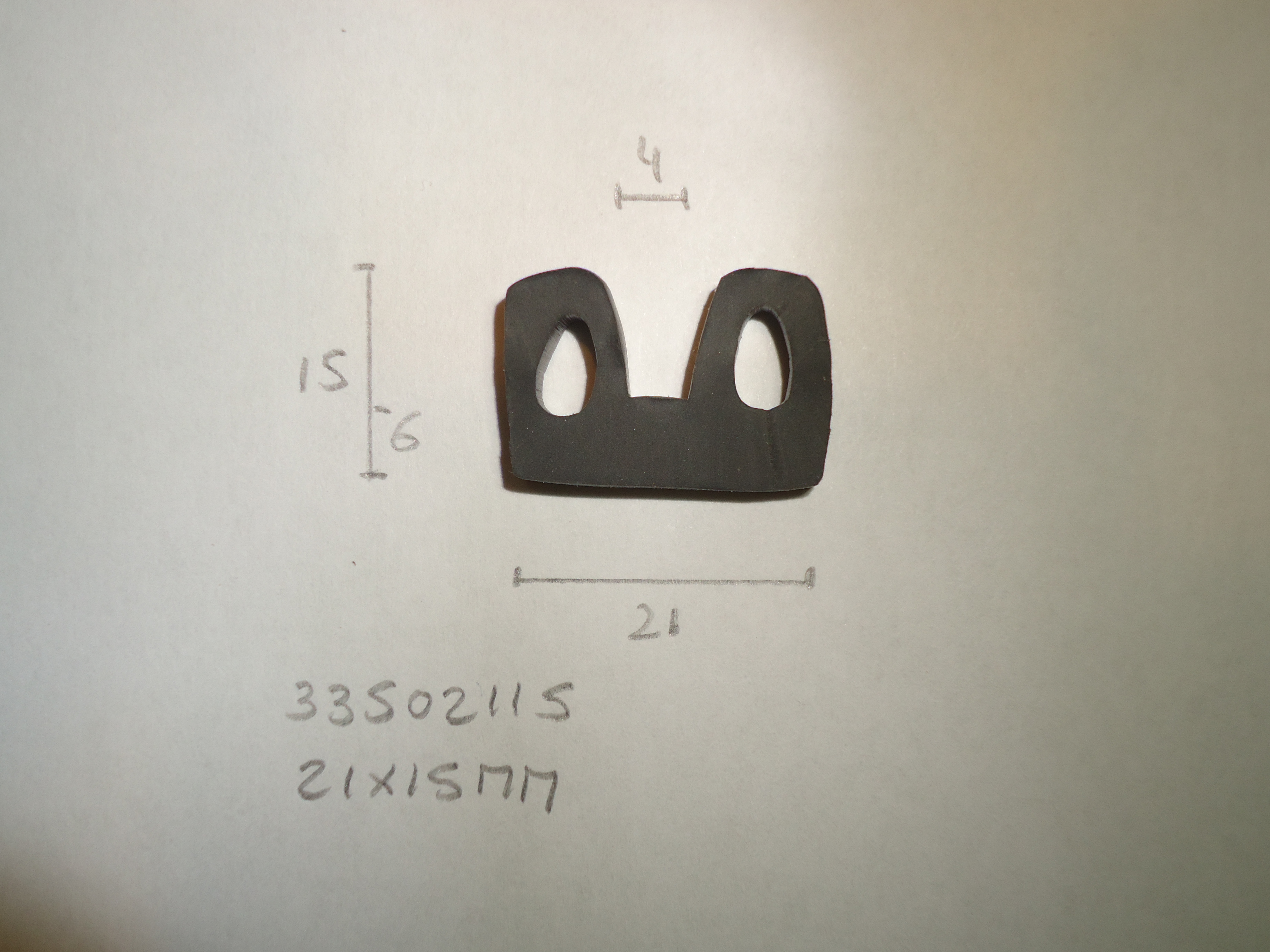 Dubbel kraalprofiel 21x15mm - Dsc07663 - 33502115