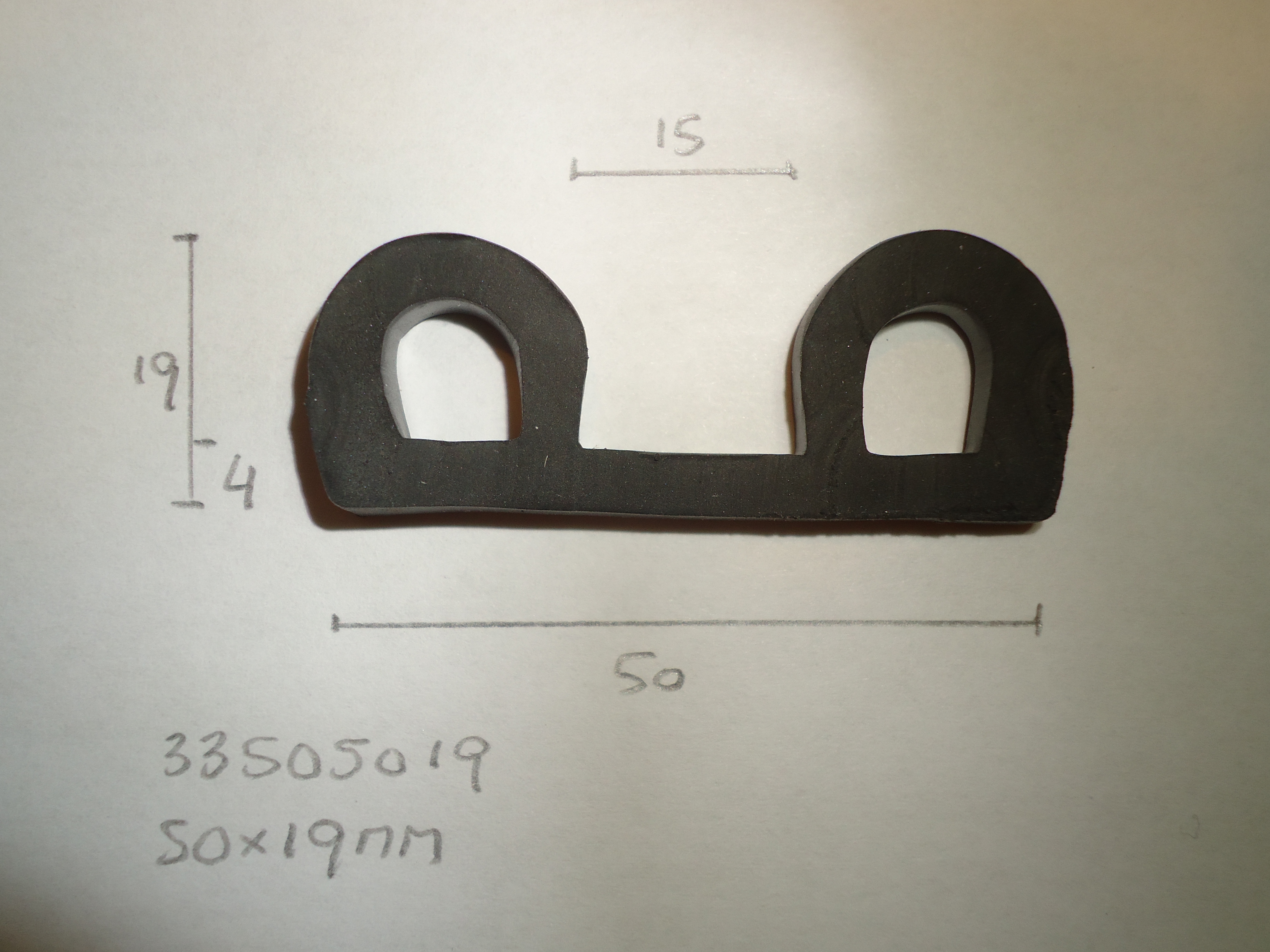 Dubbel kraalprofiel 50x19mm - Dsc07670 - 33505019
