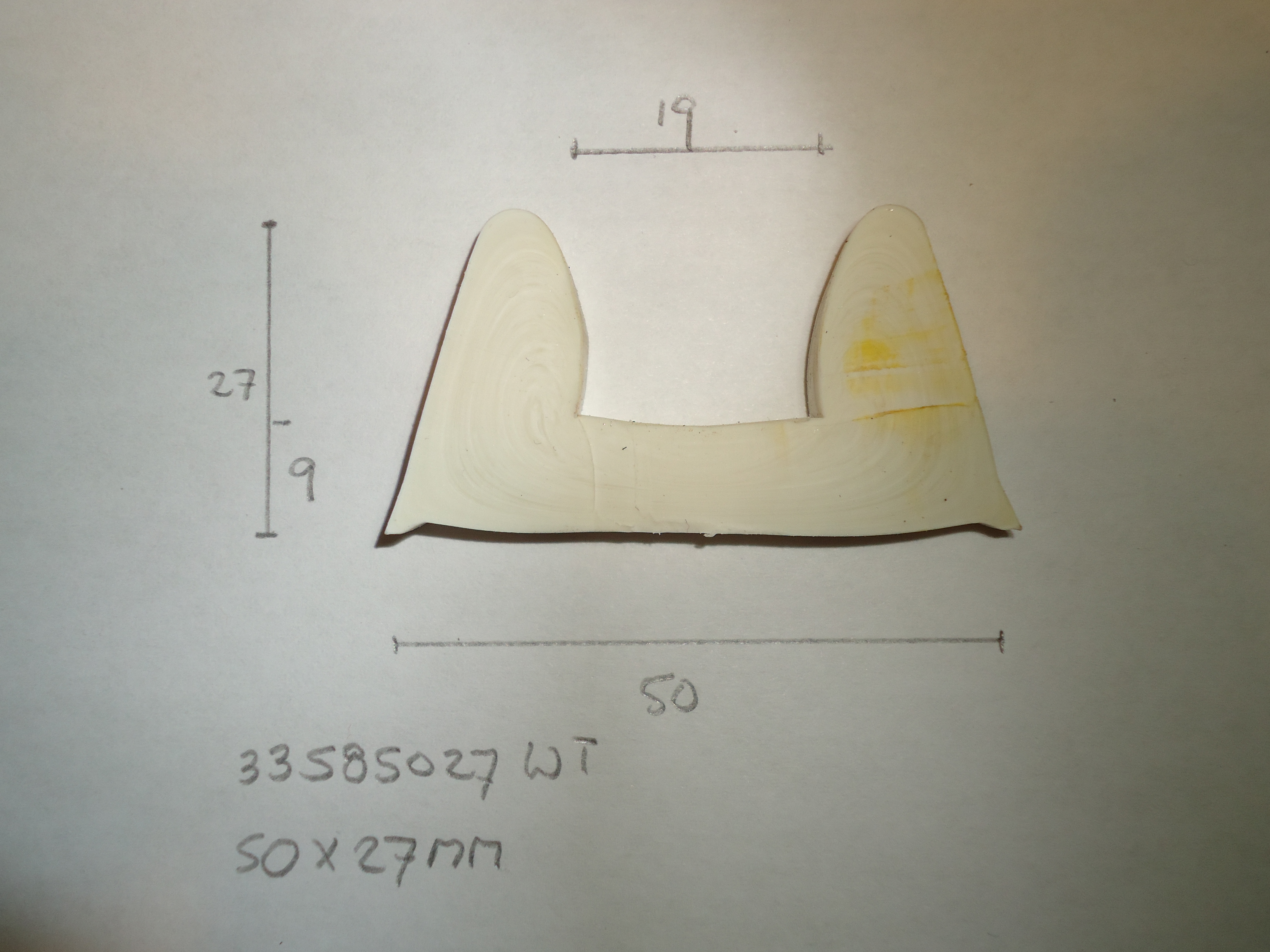 Dubbel kraalprofiel 50x27mm - Dsc07672 - 33585027WT