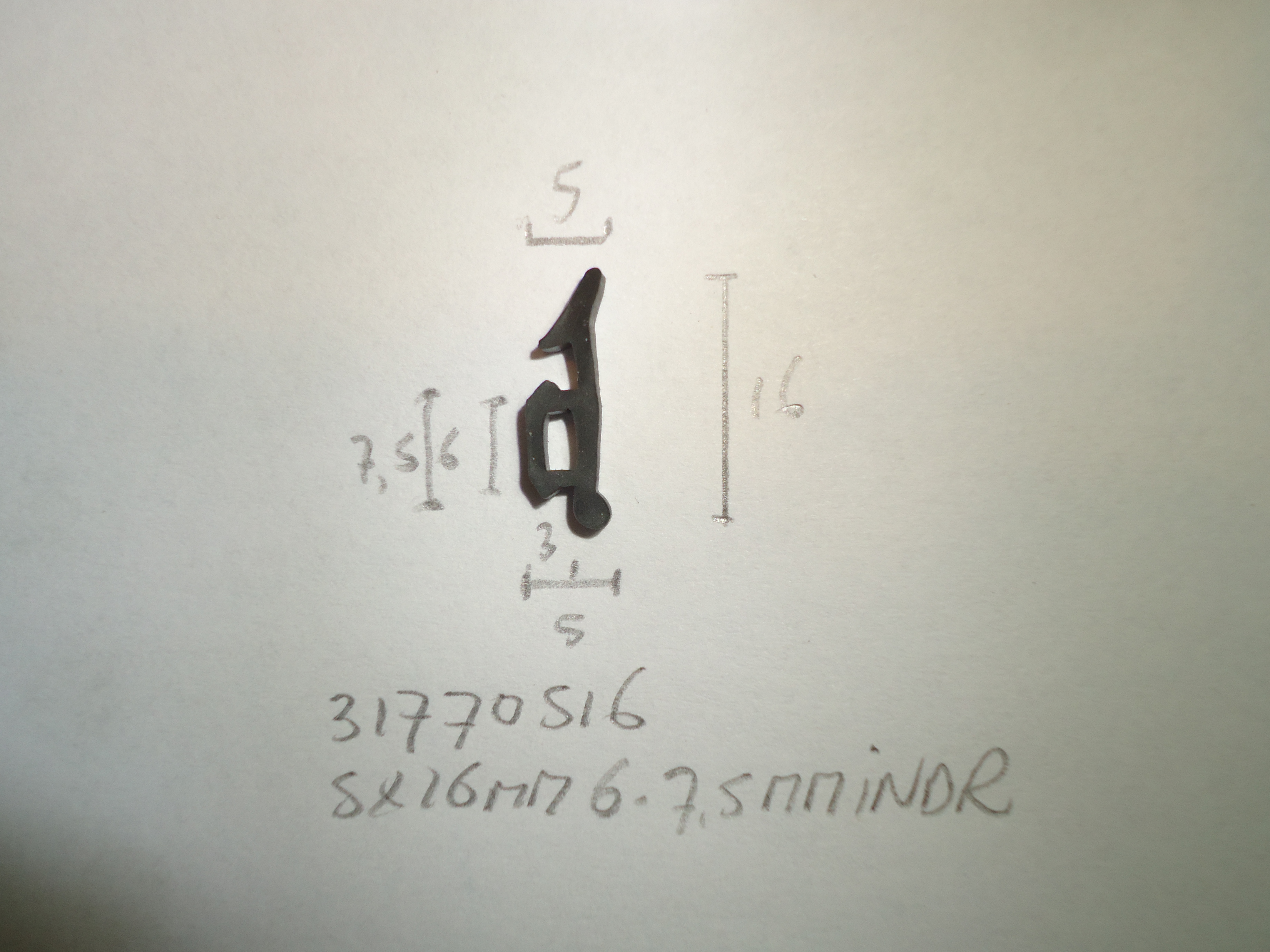 Kozijnrubber 5x16mm 6- 7.5mm indr - Dsc07704 - 31770516