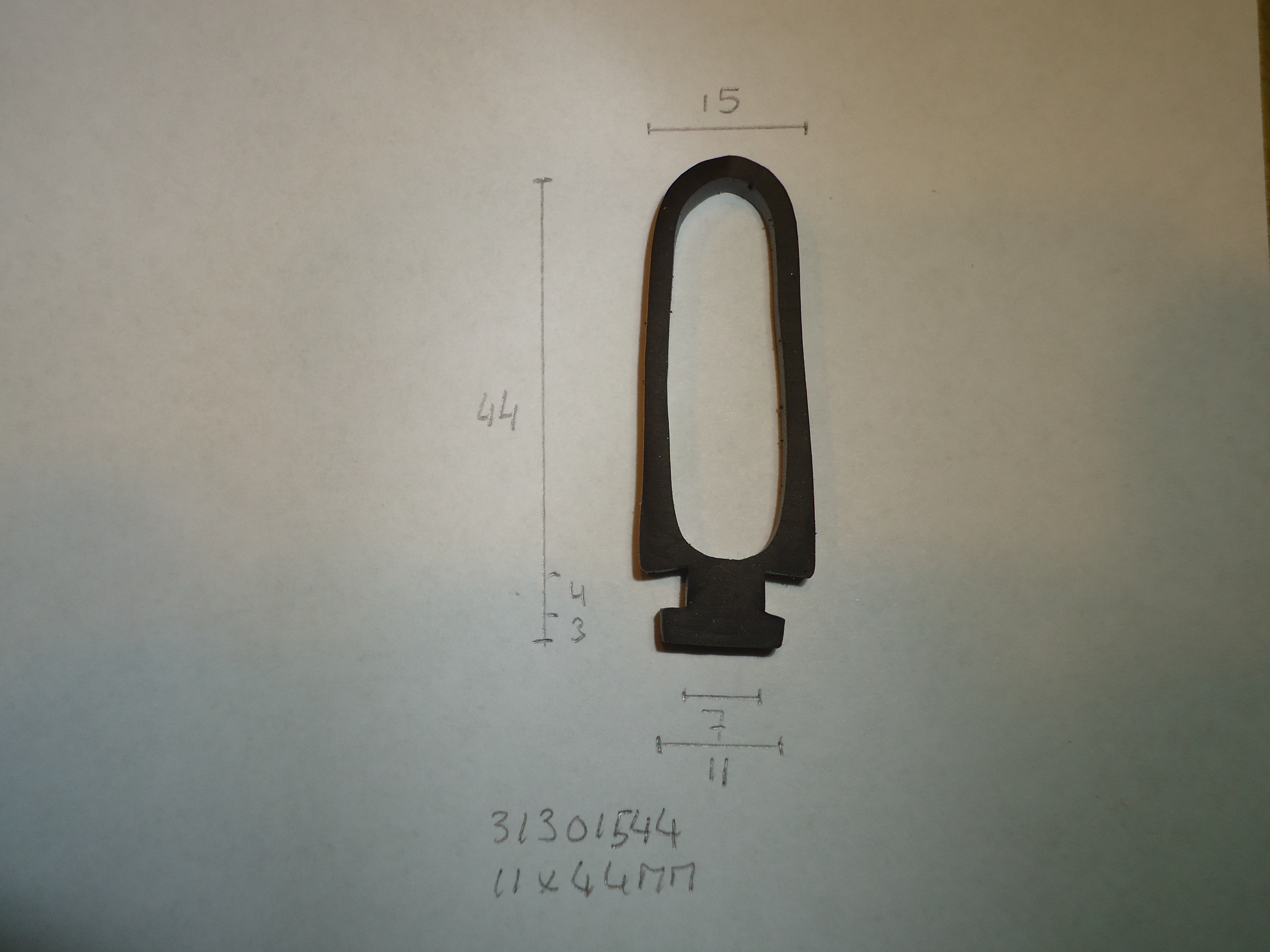 Omega rubber 15x44mm - Dsc07805 1 - 31301144