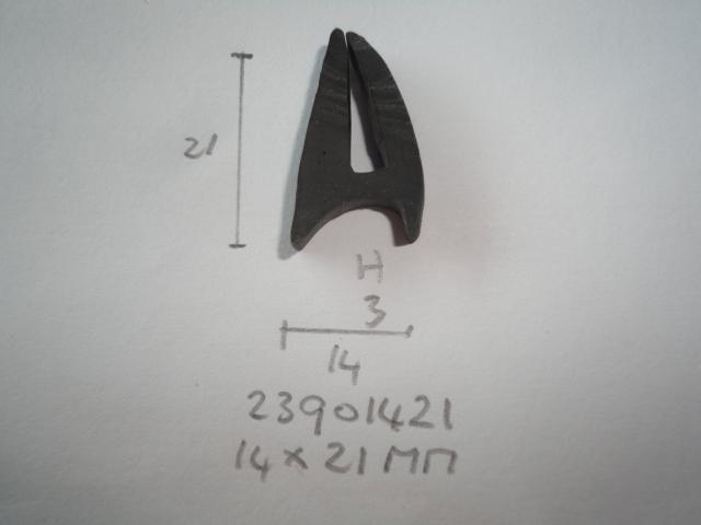 Raamrubber 14x21mm ruit 3mm - Dsc07847 - 23901421