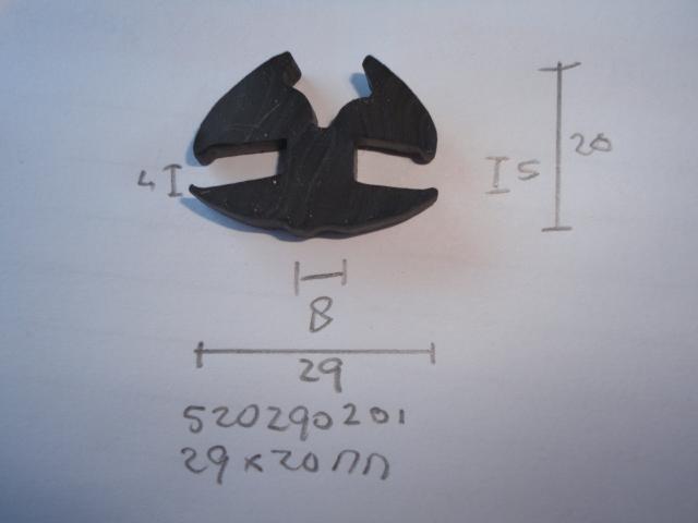 Raamrubber 29x20mm 4/5/8mm - Dsc07950 - 520290201