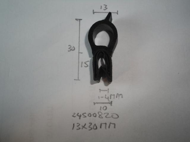 Klemprofiel mosrubber kamer 13x30mm - Dsc08006 - 24500820