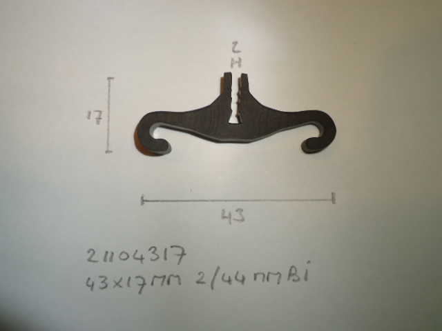 H- profiel 43x17mm 2/44mm bi - Dsc08107 1 - 21104317