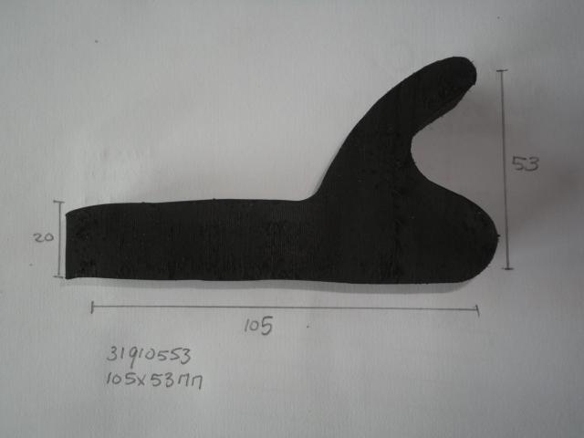 Sluisdeur rubber 105x53mm - Dsc08111 - 31910553