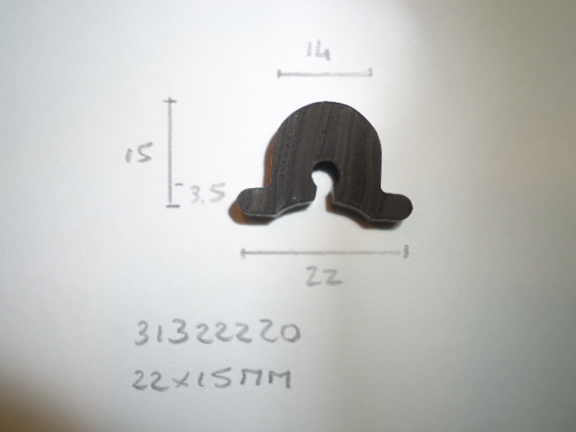 Stootrubber 22x15mm - Dsc08120 - 31322220