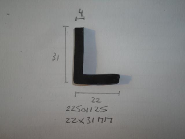 Mosrubber hoekprofiel 22x31mm - Dsc08251 - 22501125