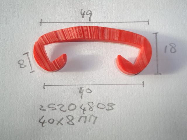 Trapleuningprofiel 40x8 rood - Dsc08316 - 25204805