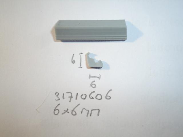 Schuifdeurrubber 6x6mm - Dsc08528 - 31710606GR