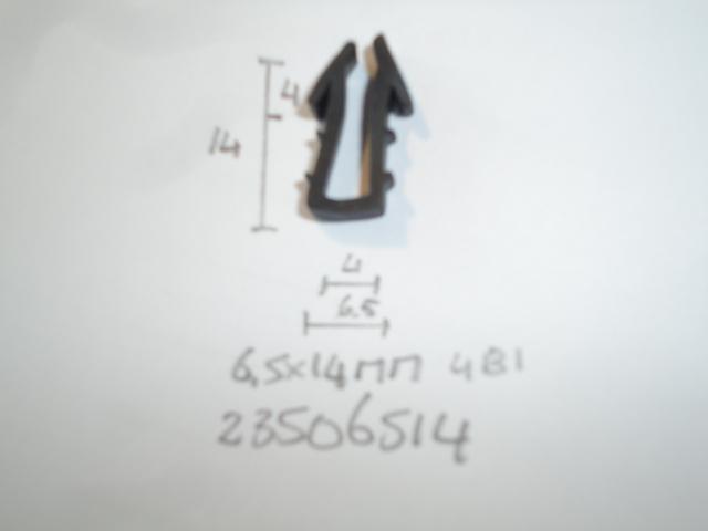 Raamrubber 6.5x14mm 4mm bi - Dsc08808 - 23506514