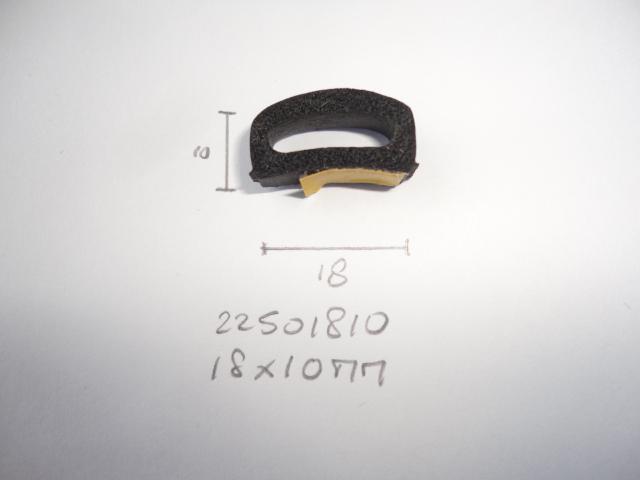 Mosrubber D-profiel 18x10mm ZKL - Dsc09009 - 22501810