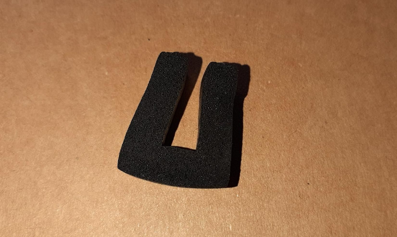 U-profiel rechte rug