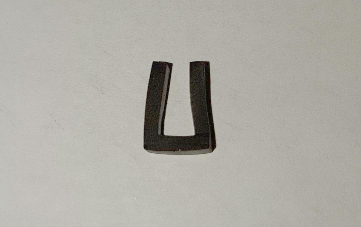 U-profiel rechte rug